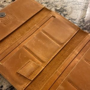 Able leather wallet super soft